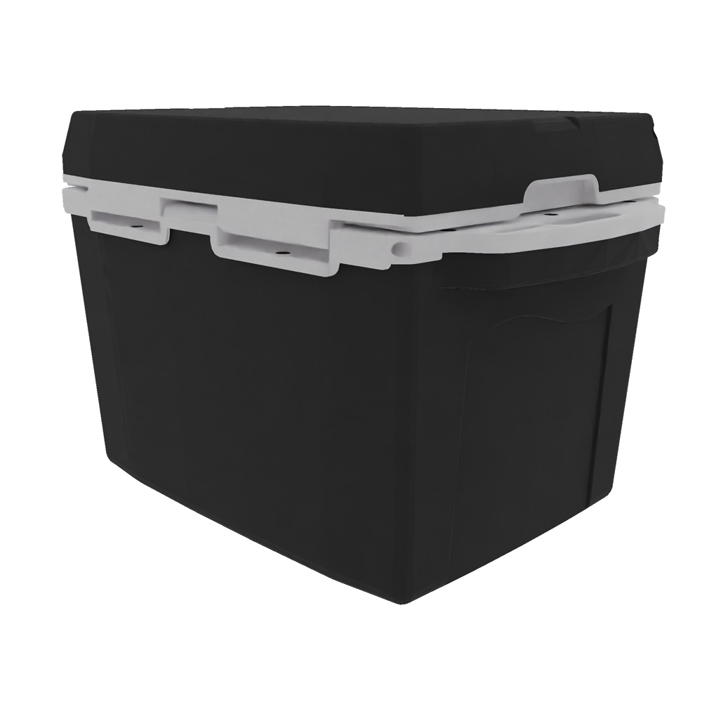 Taiga 27 Quart Cooler: Custom molded Logo, Custom PMS Color 5