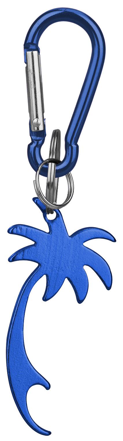 Palm Tree Shaped Bottle Opener Key Holder and Carabiner 6
