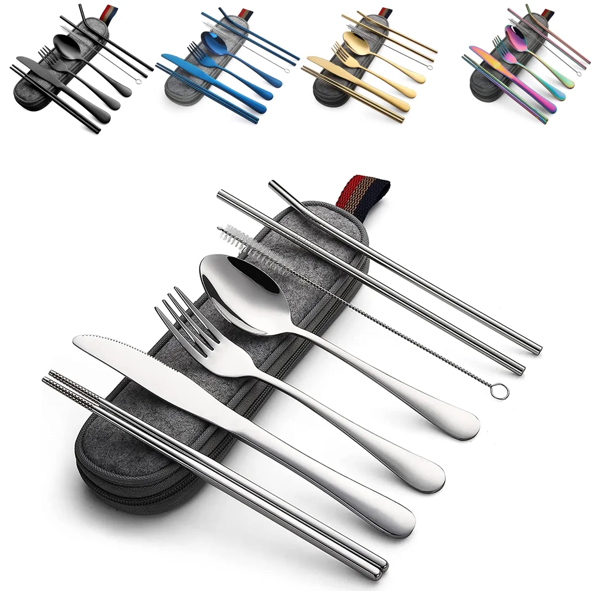 Travel Camping Cutlery Set 3