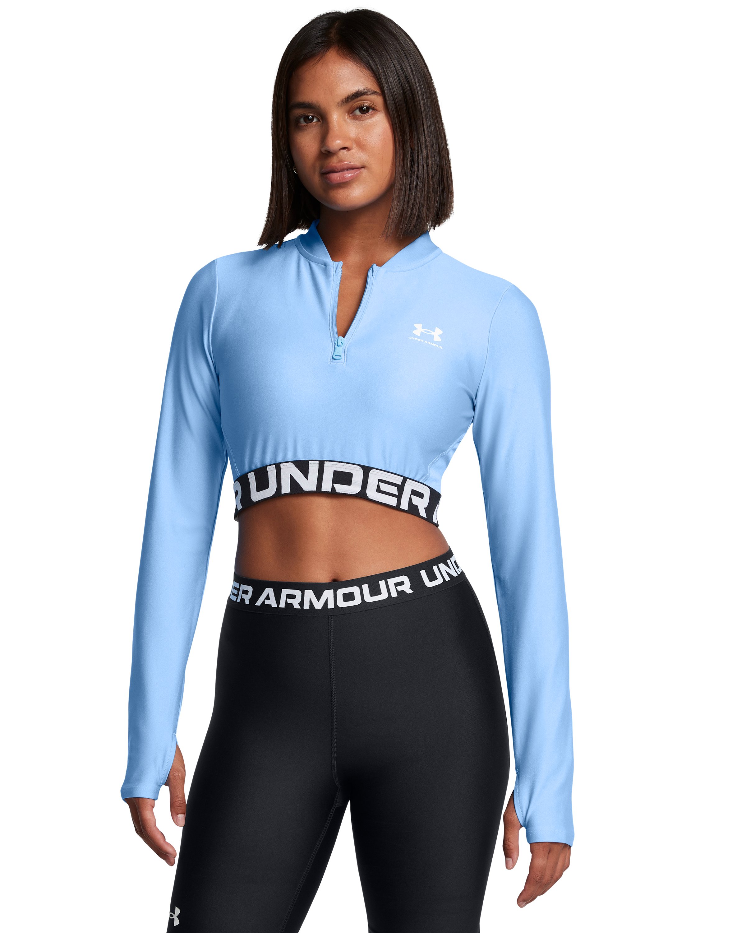 HeatGear Rib Women's Zip Long Sleeve 7