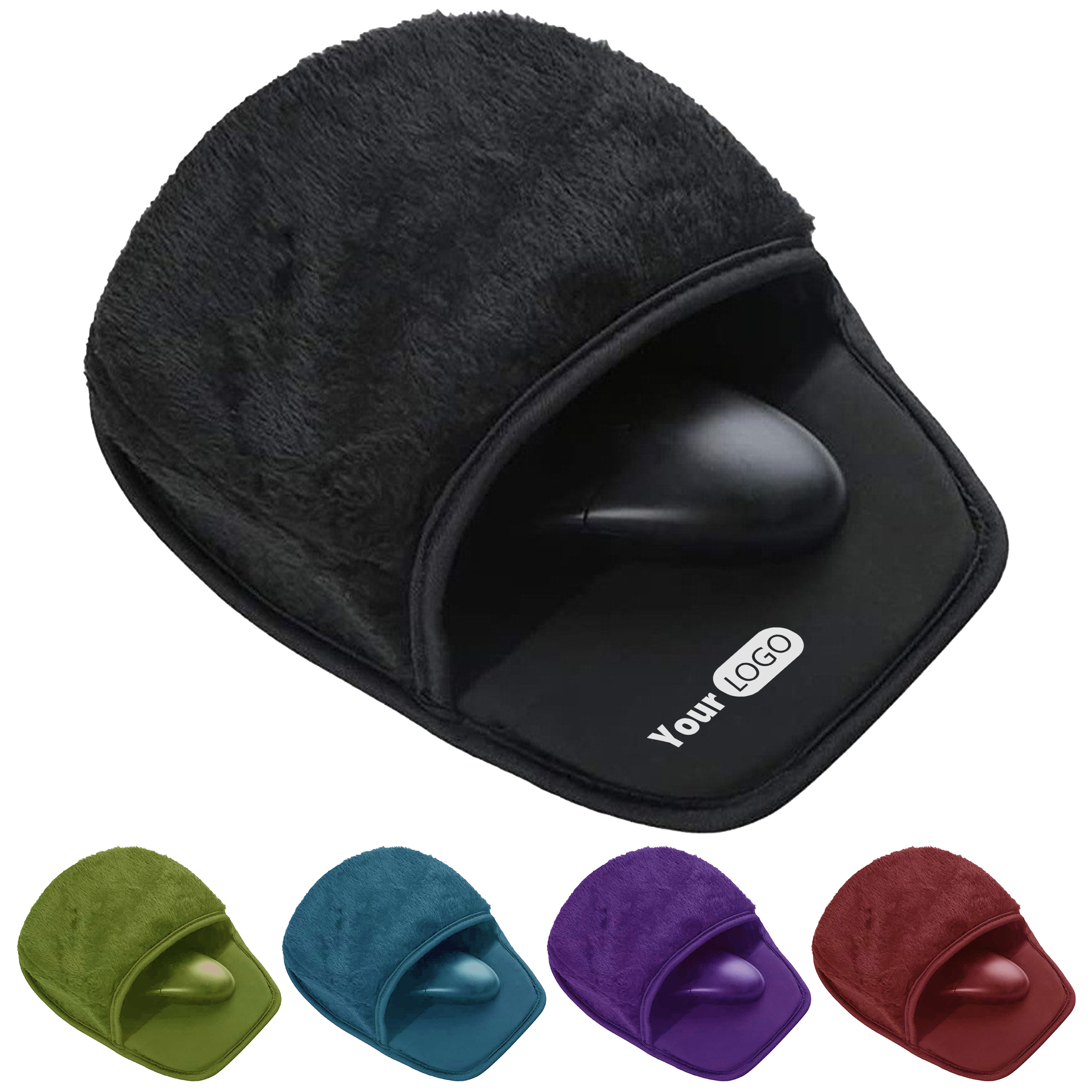 Other Fabric Heated Mouse Pad With Cozy Hand Warmer ?C Stay Warm And Productive 2