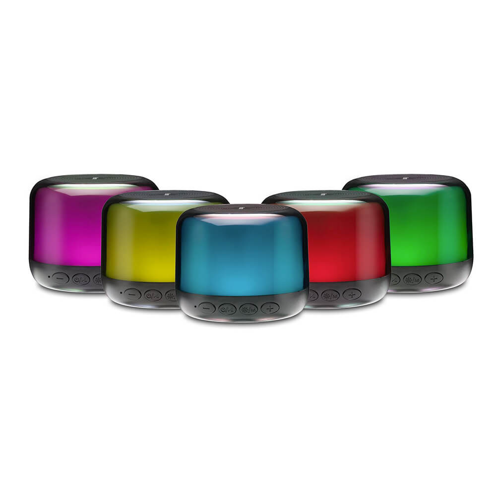 iHome Rechargeable Color Changing Mini Bluetooth Speaker 3