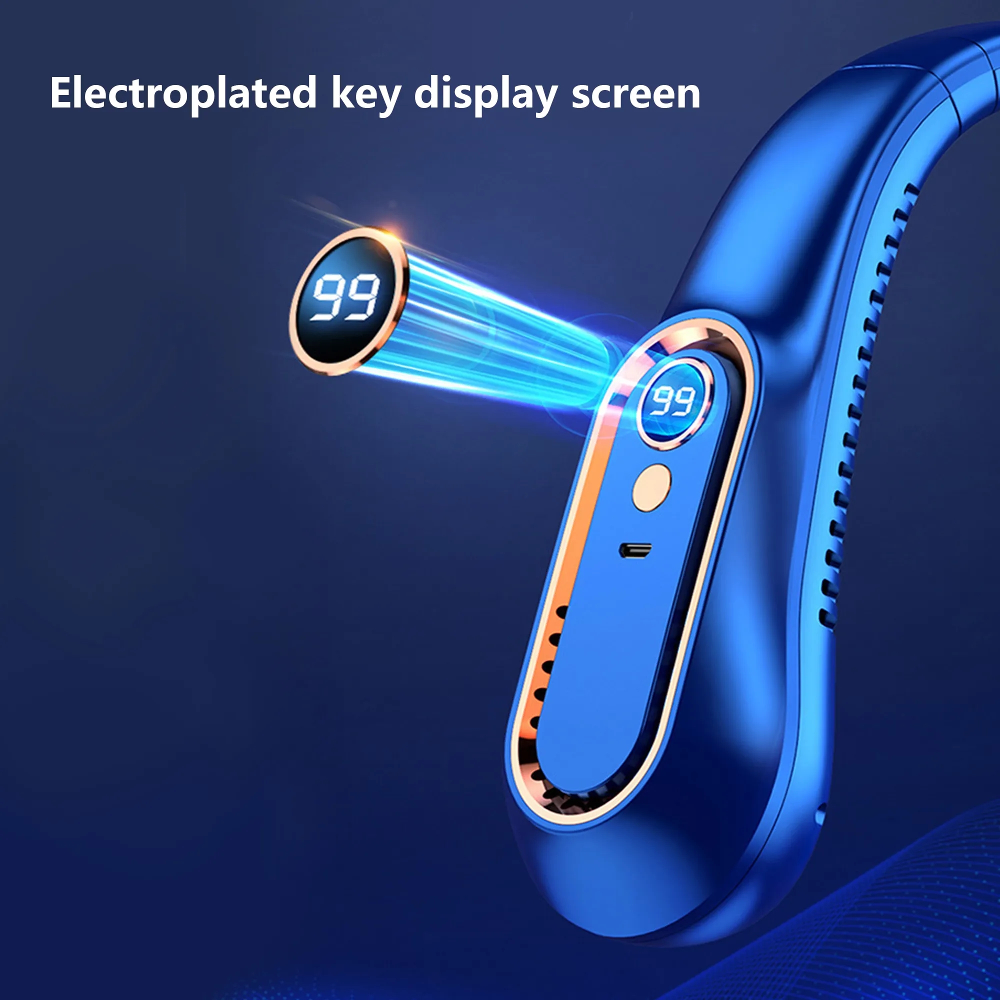 5-Speed Bladeless Neck Fan 2
