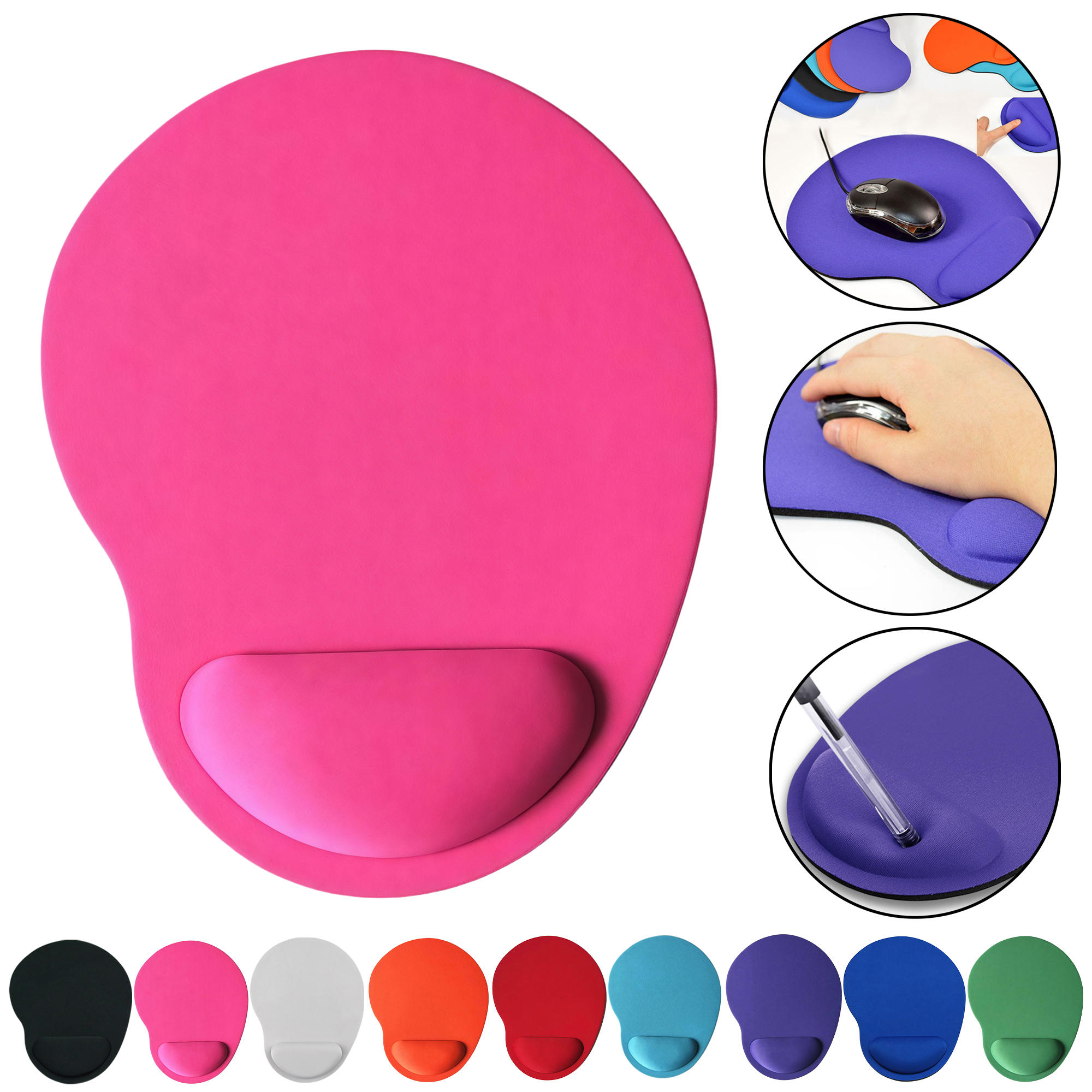 EVA Mouse Pad w/Wrist Rest 4