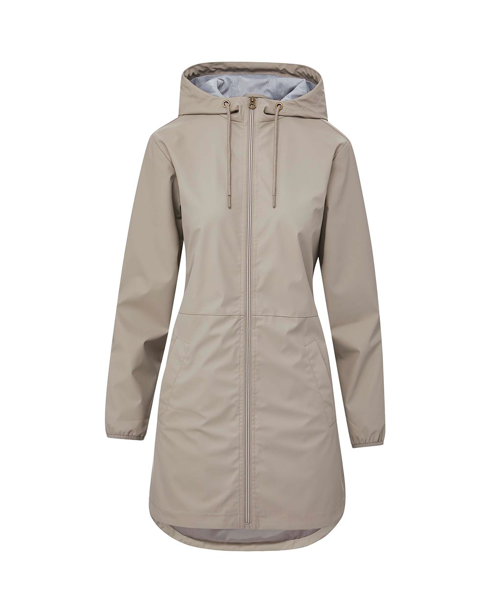 Women's Vintage Hooded Rain Jacket - W193910 9