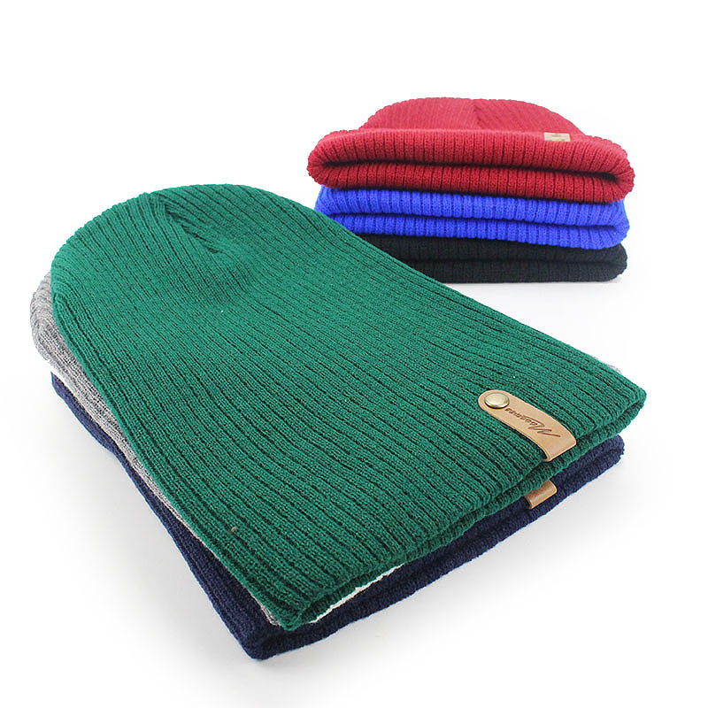 Winter Knit Beanie Hat Watch Cap 6