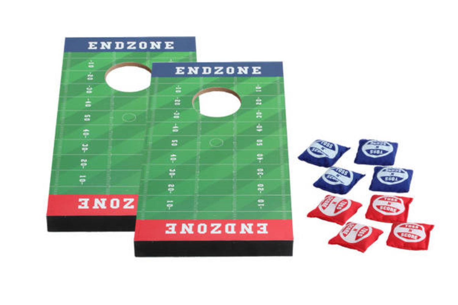 End Zone Corn Hole Bag Toss Game 2
