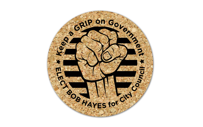 Circle Cork Coaster 5C