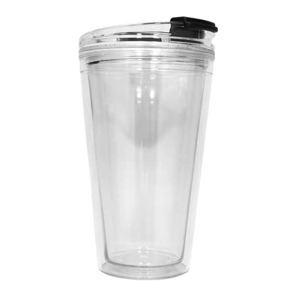 16 oz. Victory Acrylic Tumbler with Flip Top Lid 8