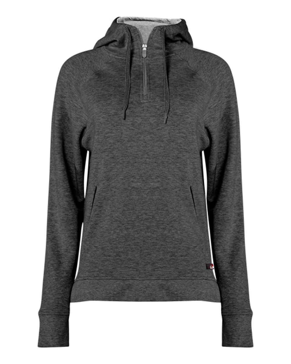 Women's FitFlex French Terry Quarter-Zip Hooded Pullover - 1051 19