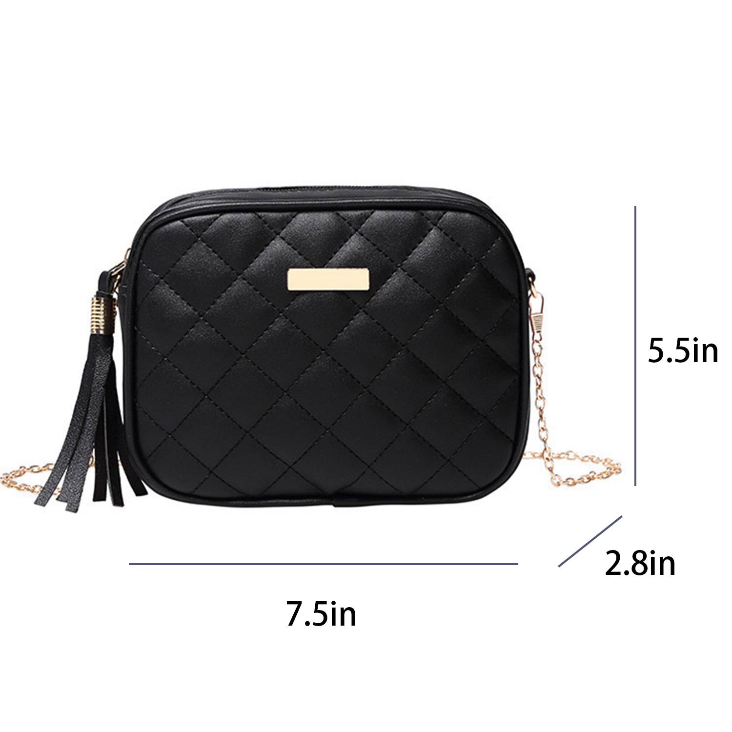 Pu Leather Crossbody Bag Lingerie Embroidery for Women 5