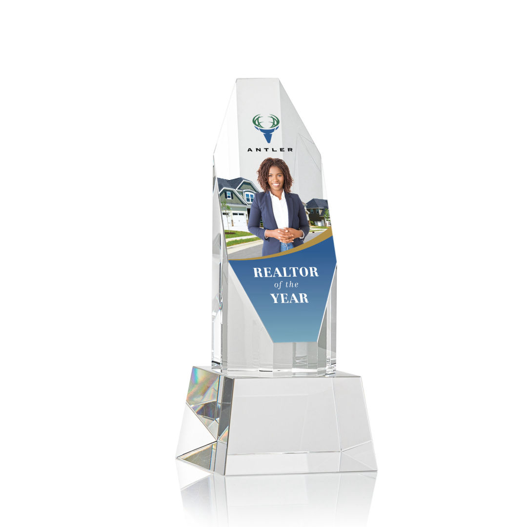 Barrhaven VividPrint™ Award on Base - Clear 12
