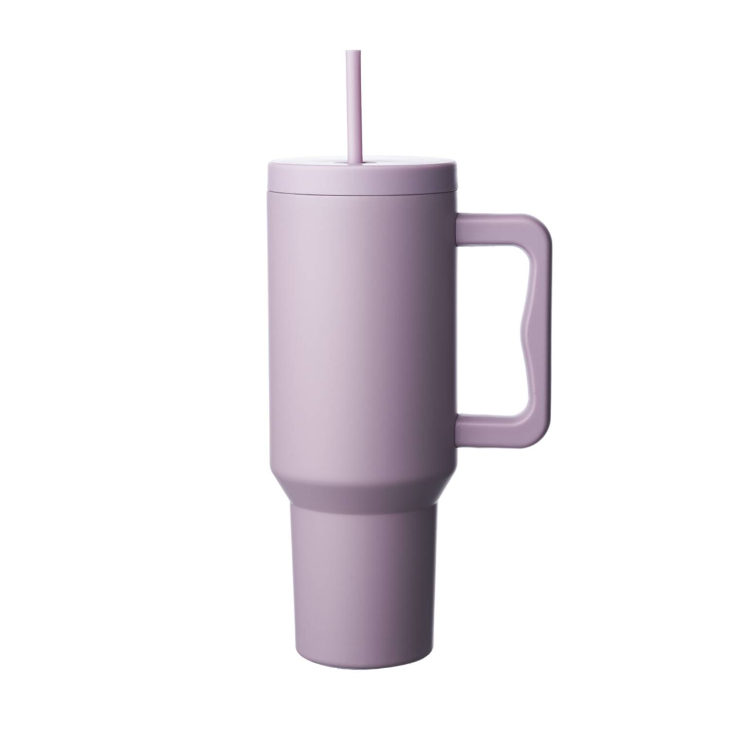 Stainless Steel Tumbler with Handle and Straw, 40 oz. 4