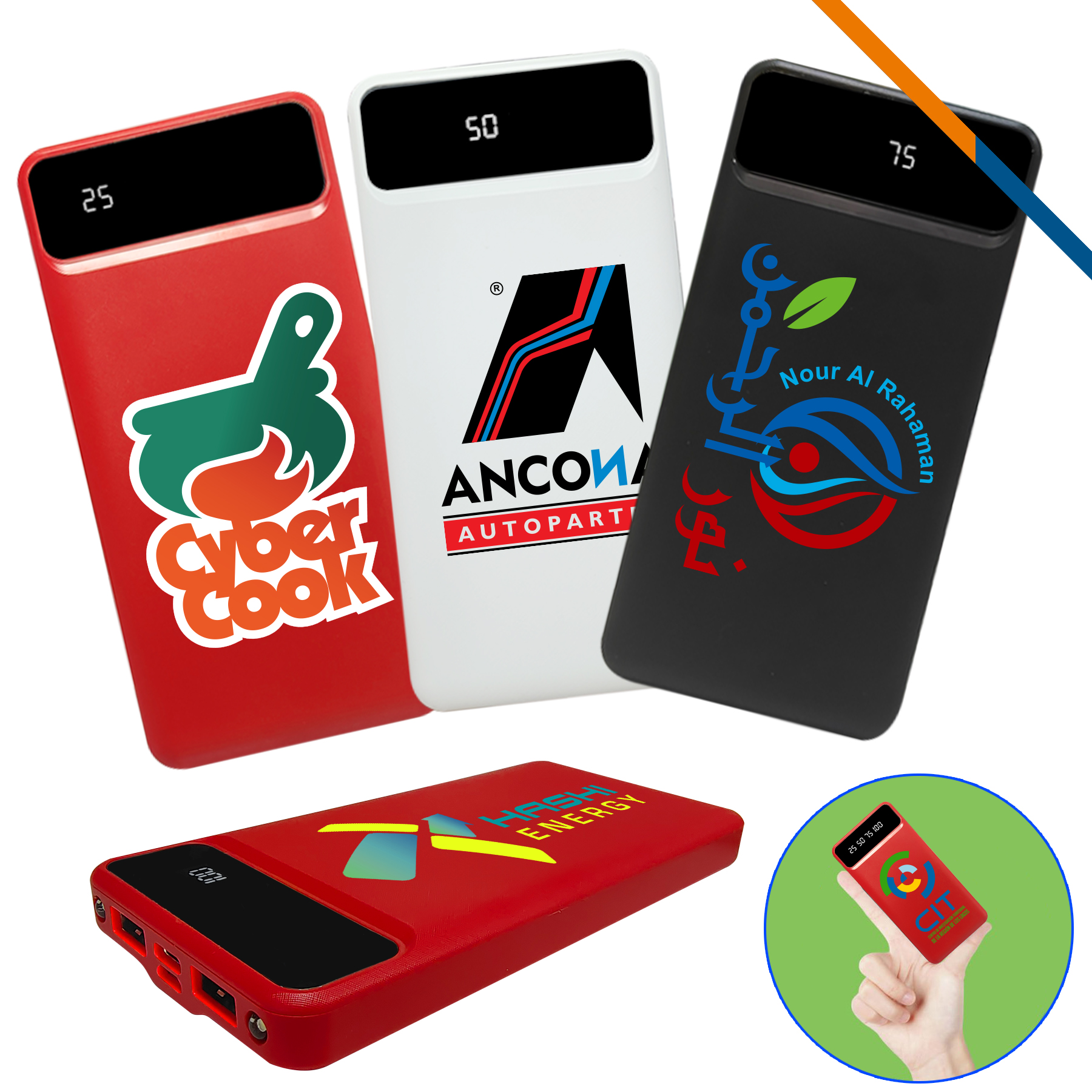 Fetach Power Bank - 10000mAh 3