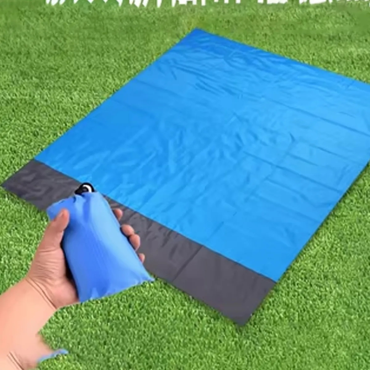 Waterproof Outdoor Picnic Blanket Camping Mat Stakes 5