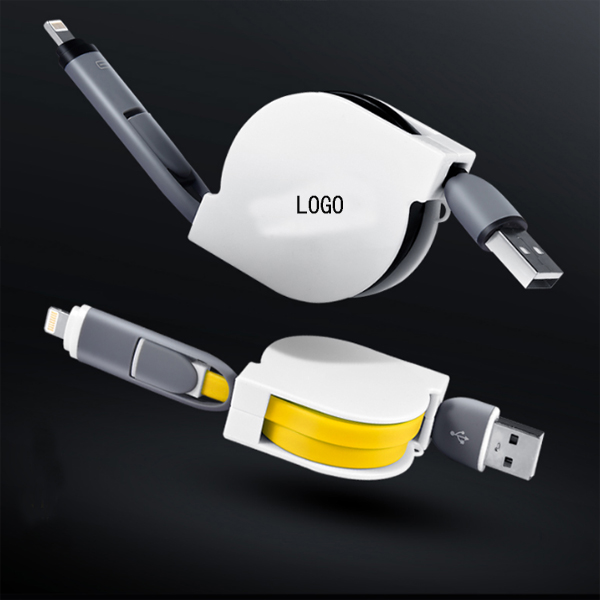 Retractable Phone Chargers (2in1) 4