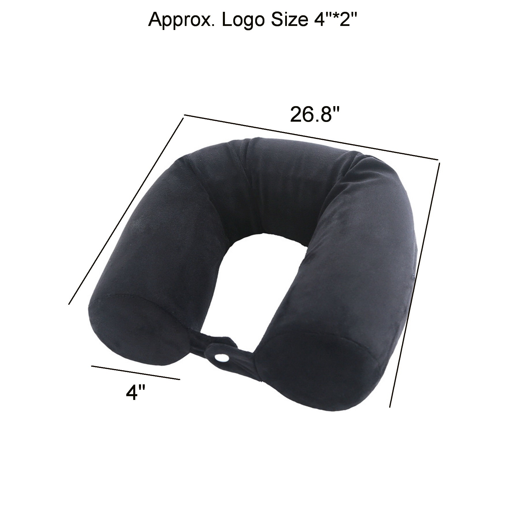 Bendable Memory Foam Travel Pillow 2