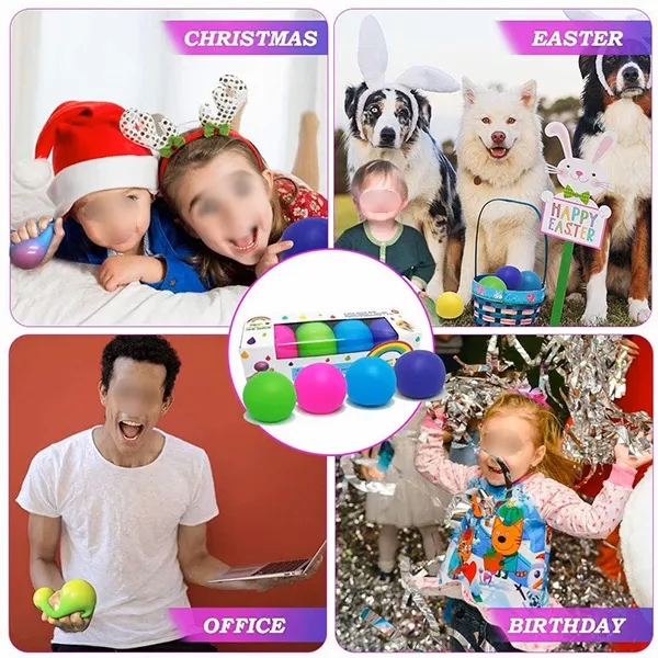 Color Changing Sensory Squeeze Ball Toys 9