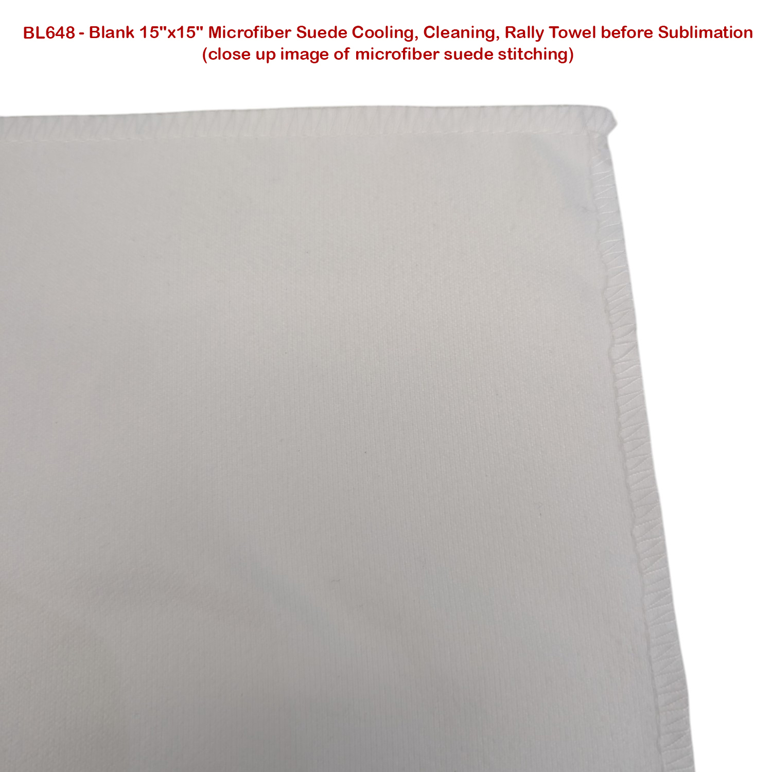 72 Hr Fast Ship - Microfiber Dri-Lite Suede Shammy Cooling Towel, 15x15, Sublimated Edge to Edge 5