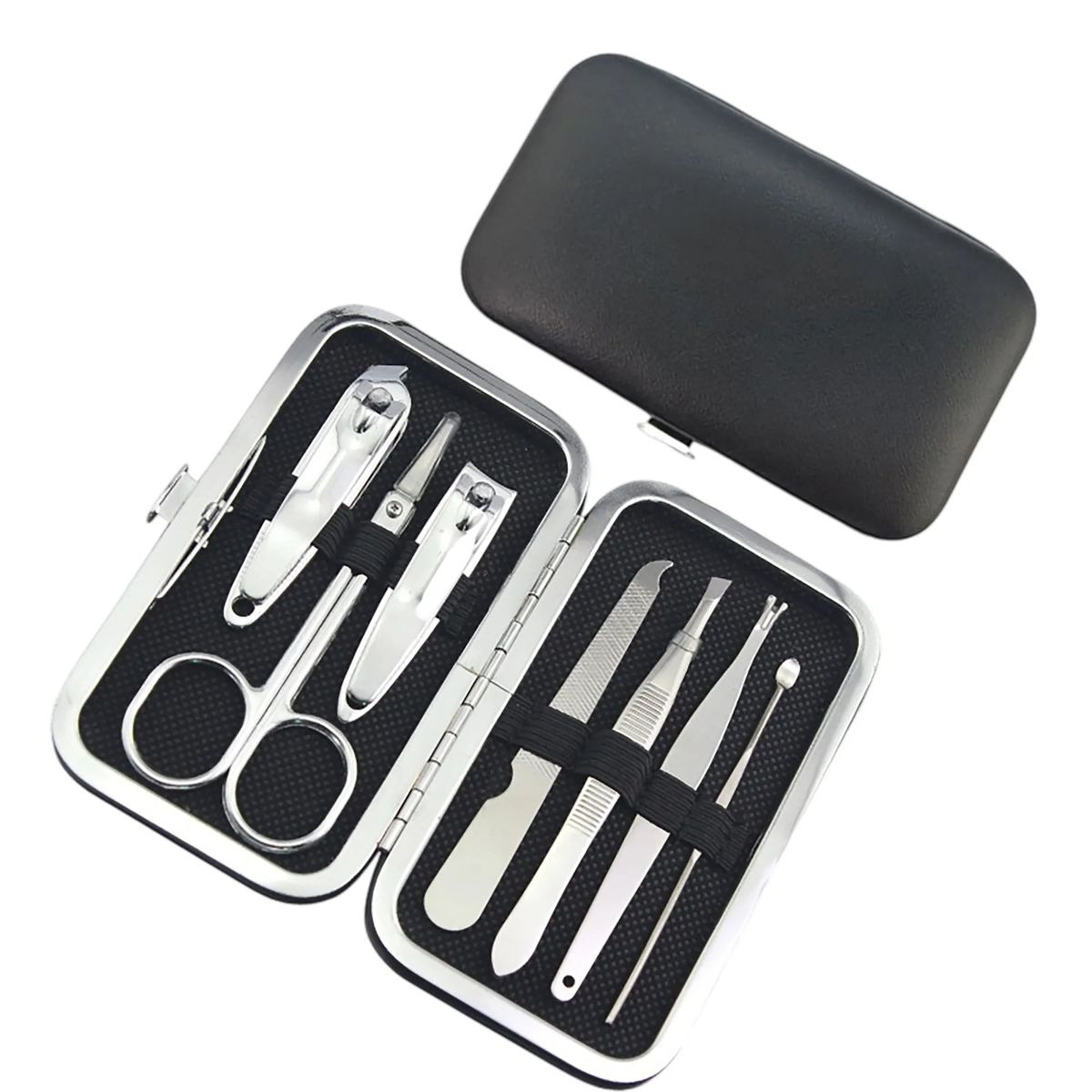 Seven Piece Stainless Steel Nail Kit 2