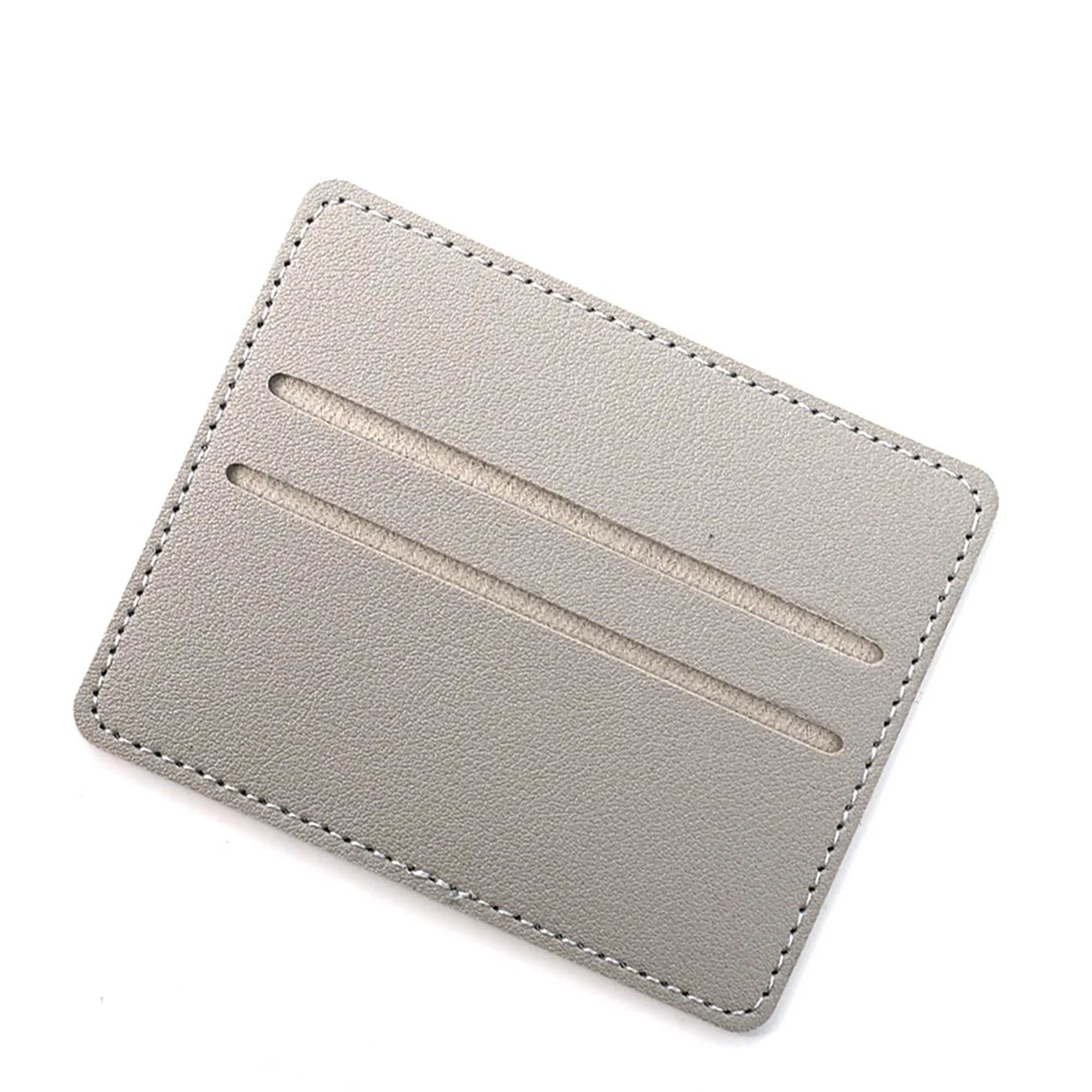 Mini Slim PU Leather Credit Card Holder 11