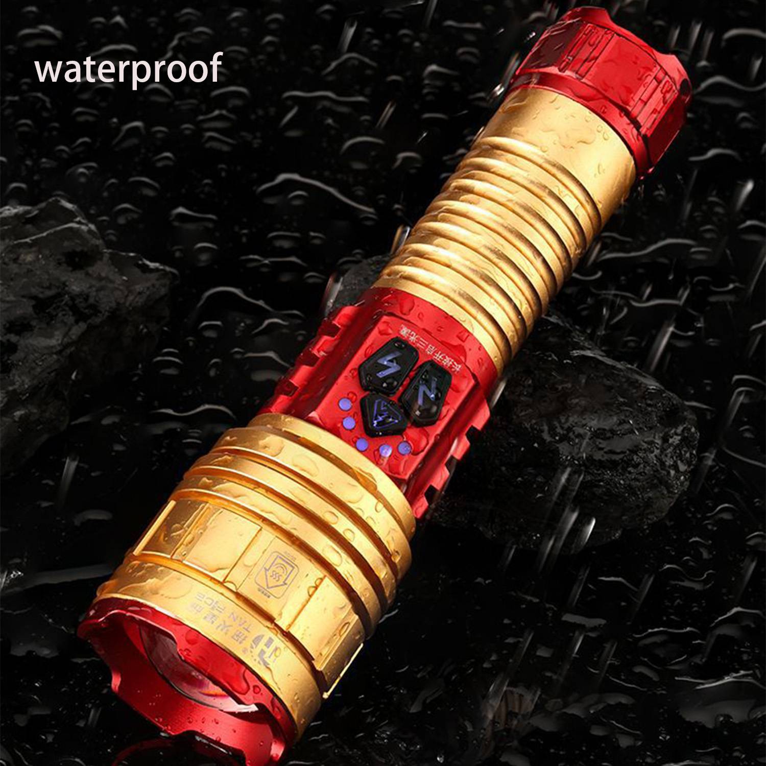 Aluminum Rechargeable Flashlight 6