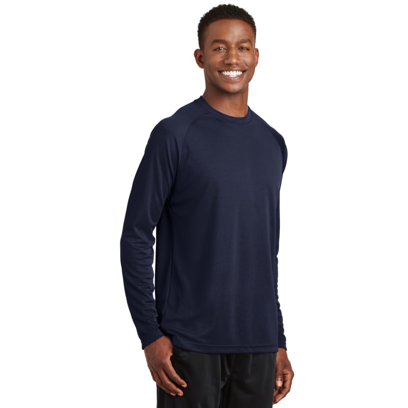 Sport-Tek Dry Zone Long Sleeve Raglan T-Shirt. 3
