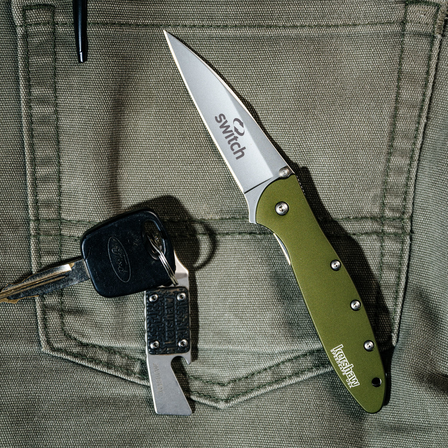 Kershaw® Leek - Olive 3