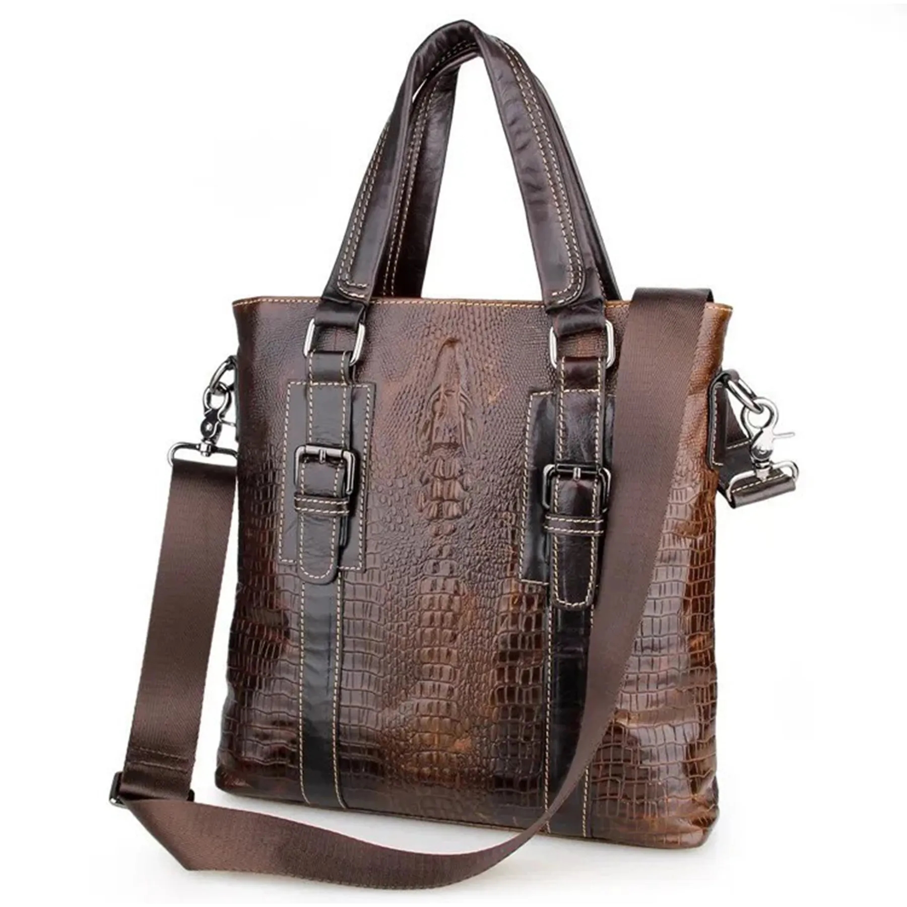 Leather Waterproof Wearable Cross-body bag 4