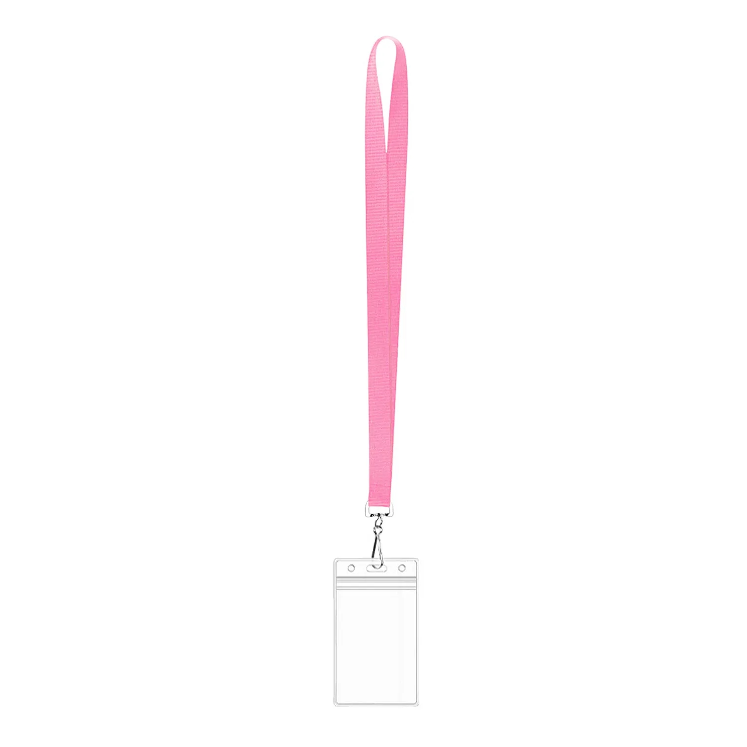 Lanyard ID Card Holder Clear PVC 8