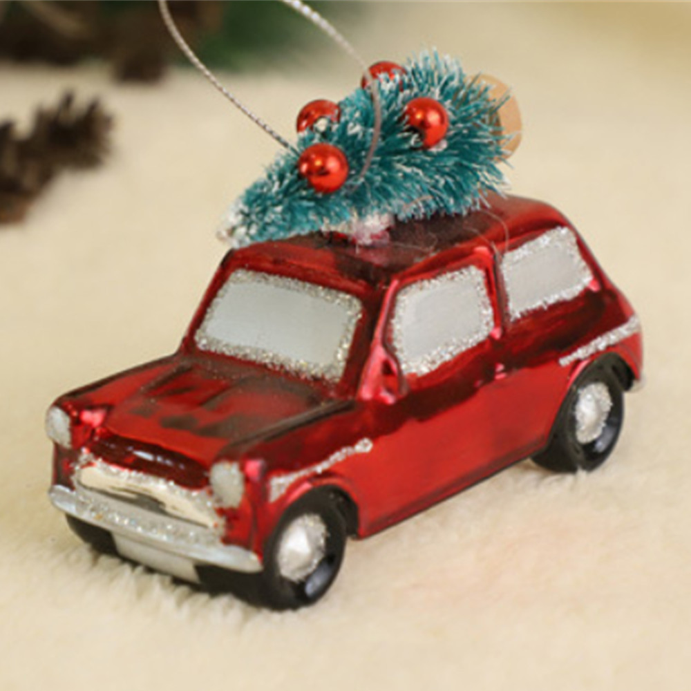 Car Shape Christmas Ornaments 5
