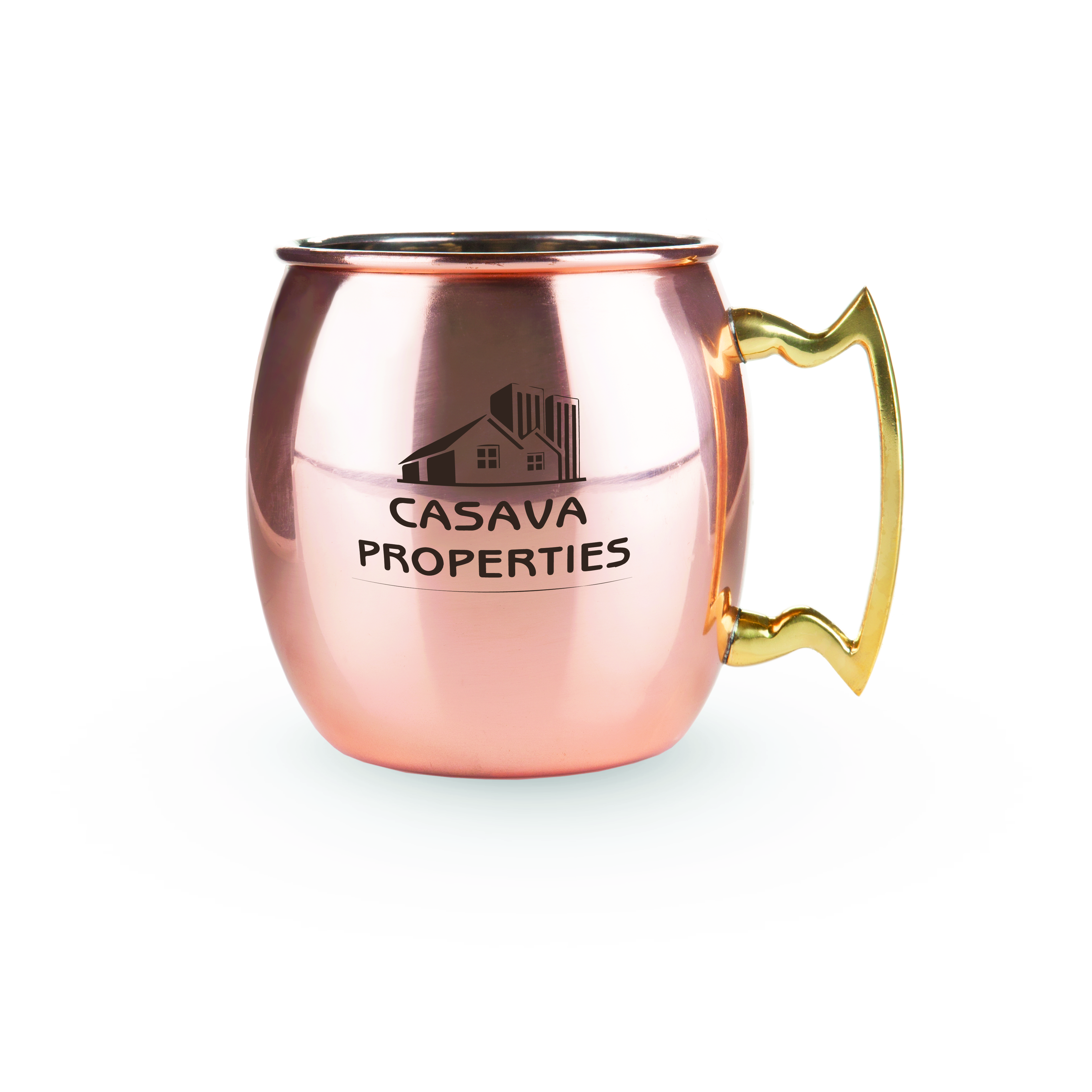 True® Moscow Mule Copper Cocktail Mug - Set of 2 5