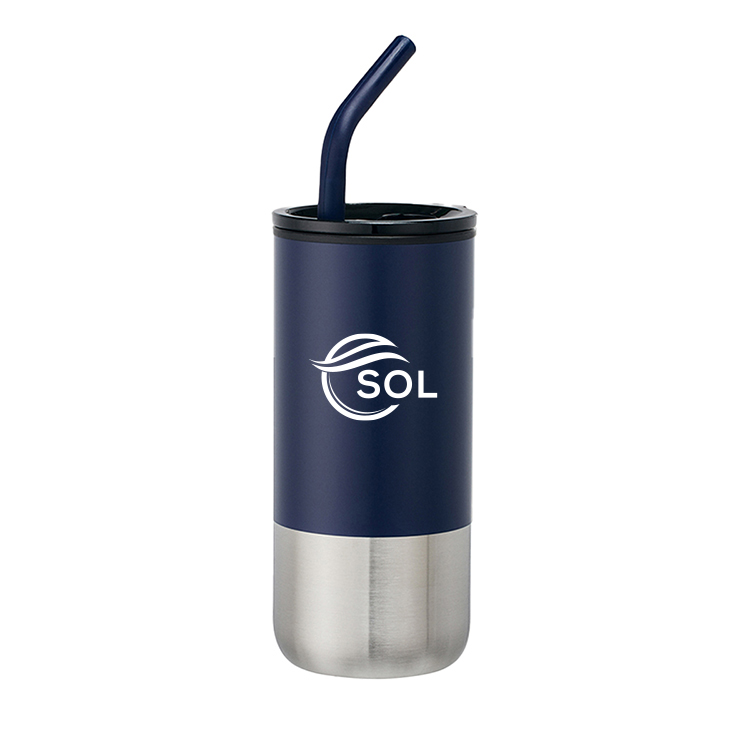 18oz Dillon Double Wall Plastic Straw Tumbler 13