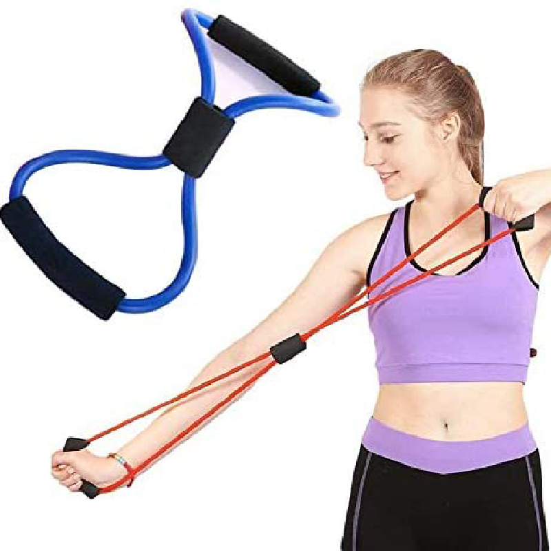 8 Shape Pull Rope Strength Training Fitness Resistance Loop Band 2