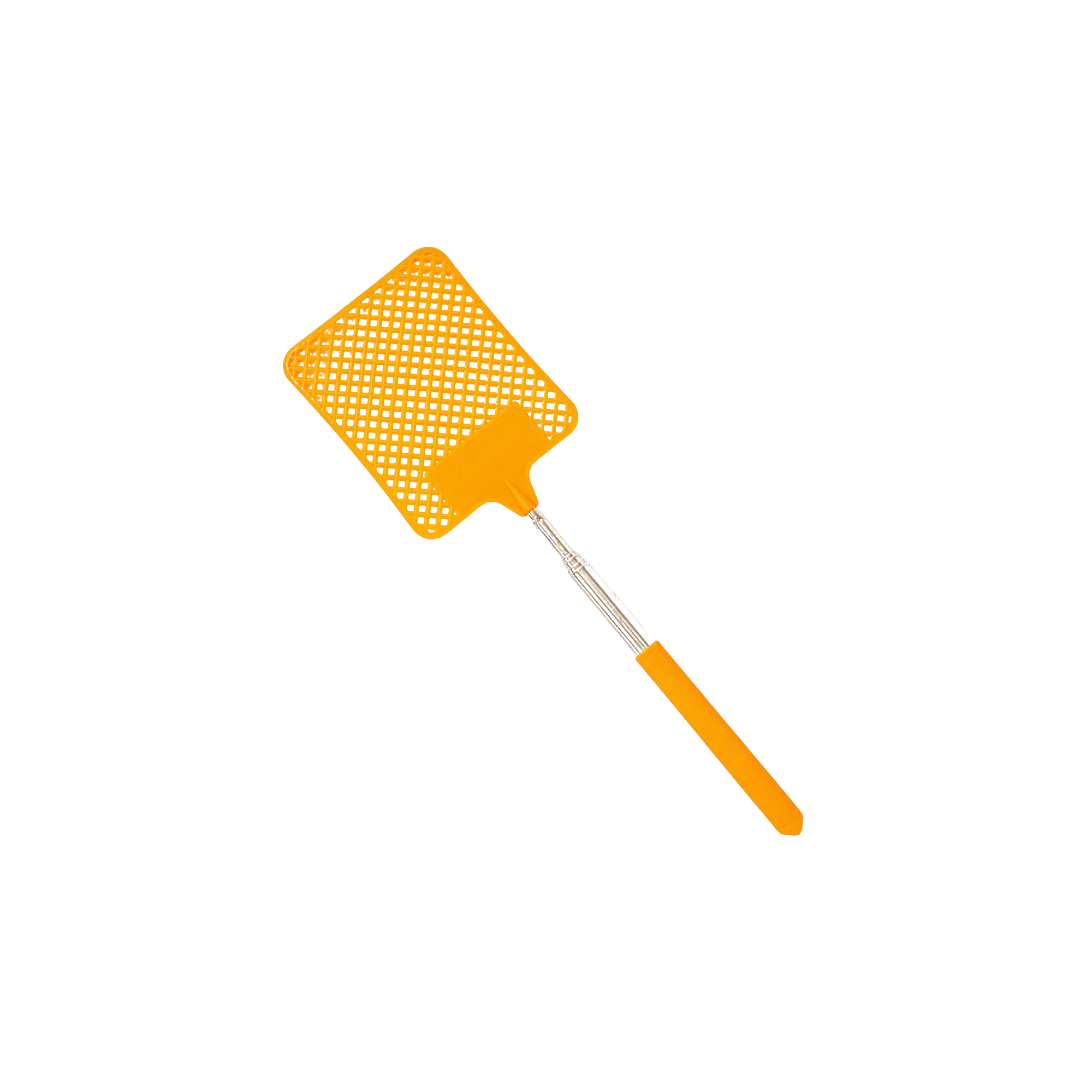 Retractable Fly Swatter With Telescopic Handle 17.8" x 2.8" 3