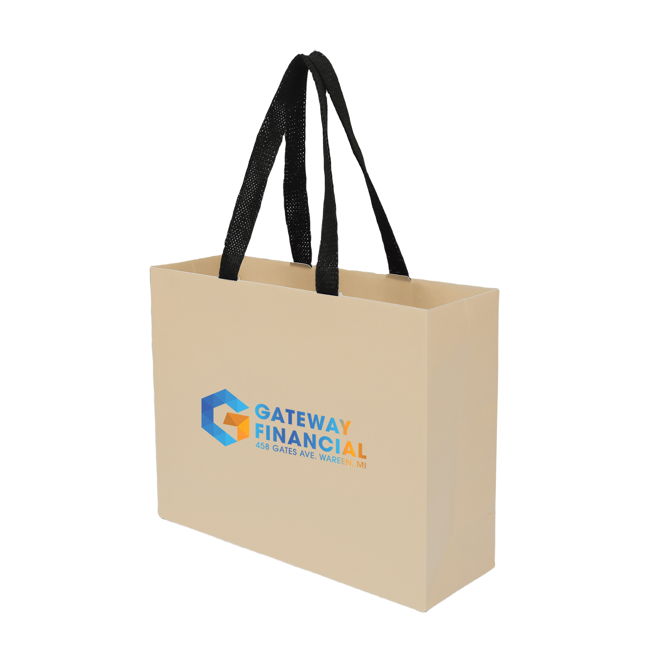 Sugarcane Tote with Embedded Web Style Paper Handles 7