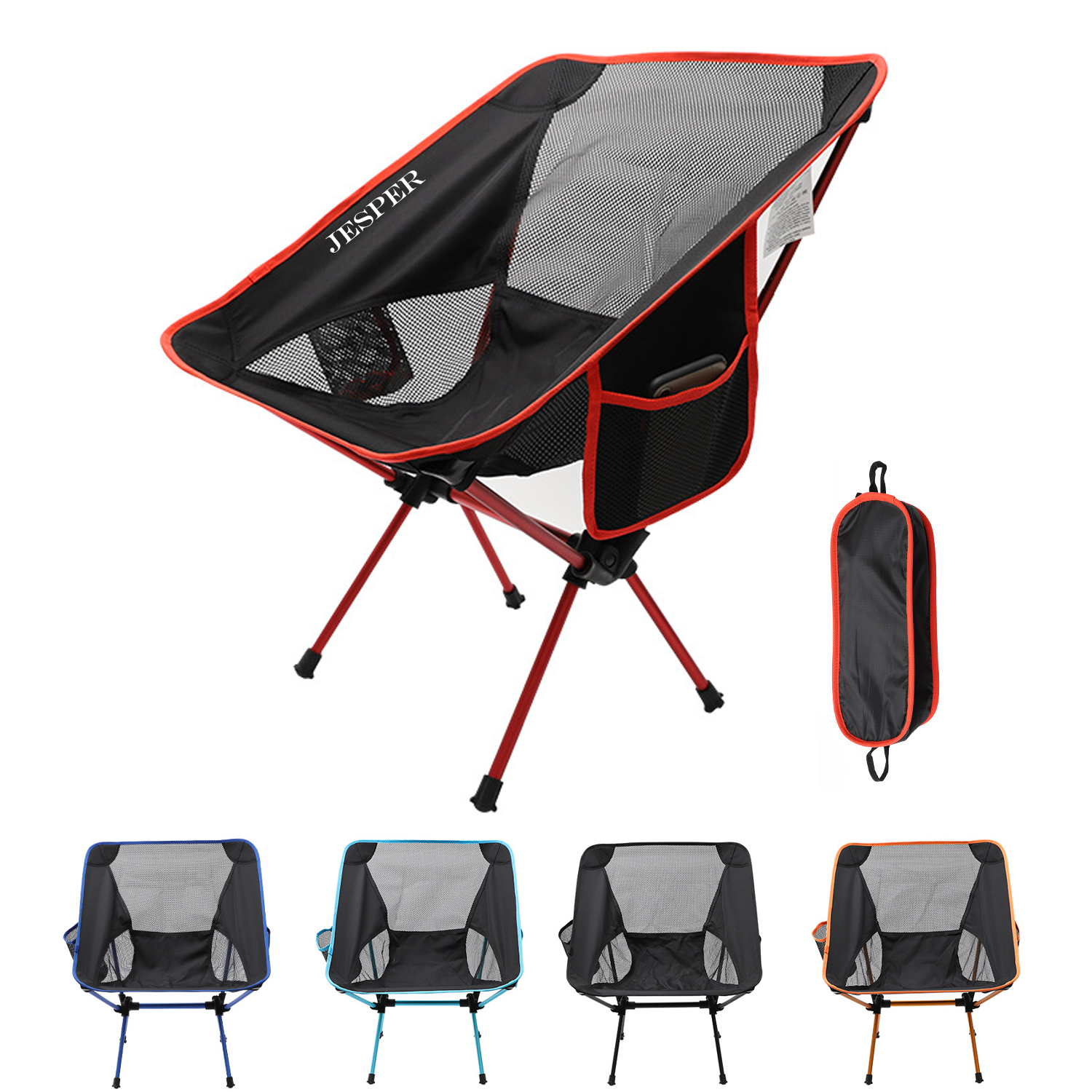 Folding Portable Mesh Camping Chair 9