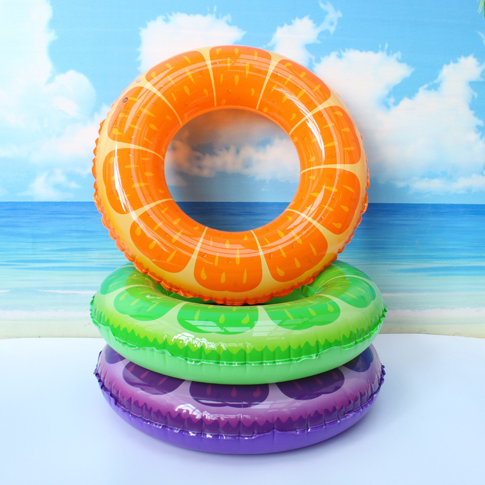 Lemon Inflatable Swim Ring Pool Float 7