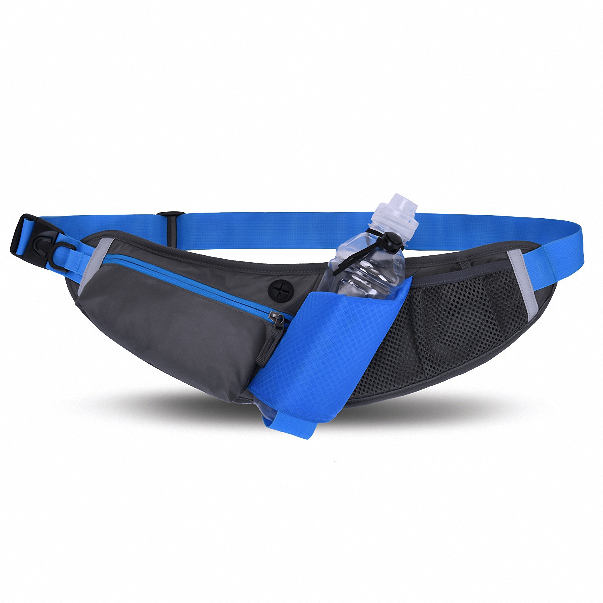 Waterproof Hiking Waist Pack with Water Bottle Holder 2