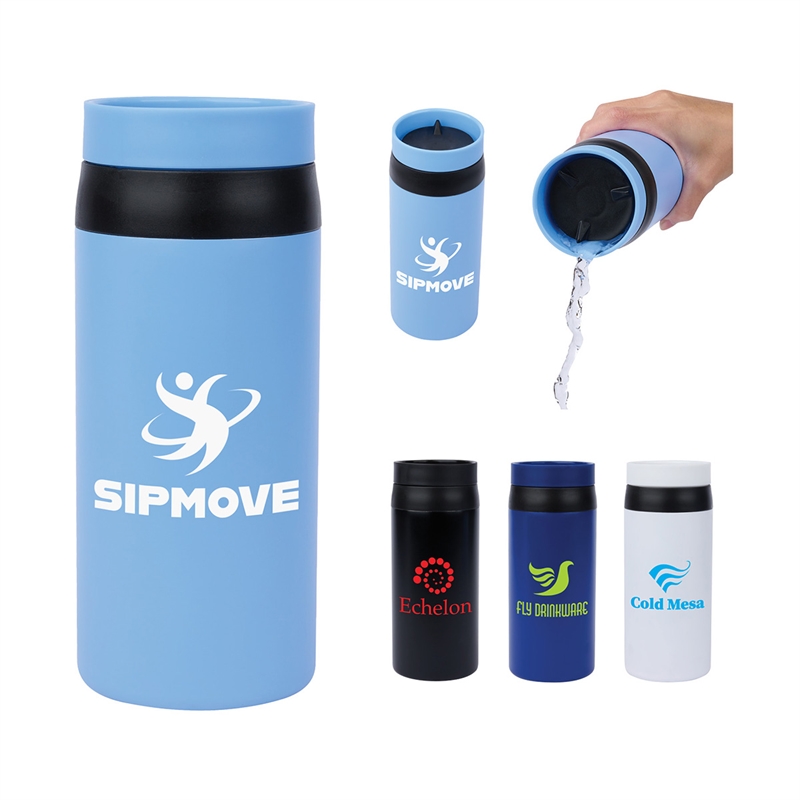 Leo 12 oz. Double Wall Steel, Vacuum 360° Tumbler