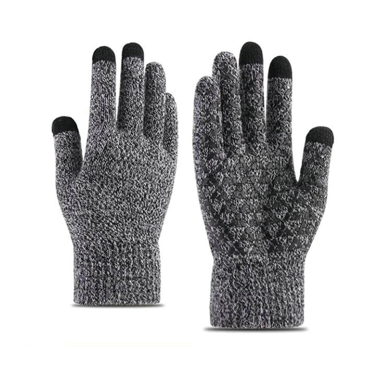 Winter Warm Knitted Touchscreen Gloves 1