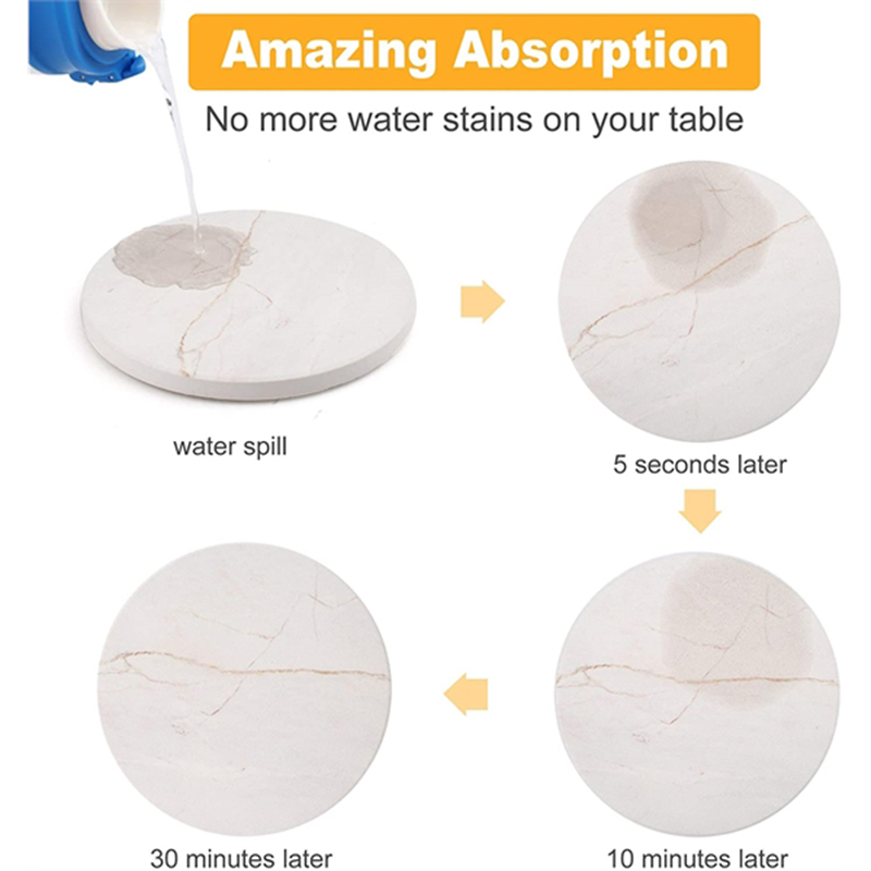 Round Absorbent Coaster 2
