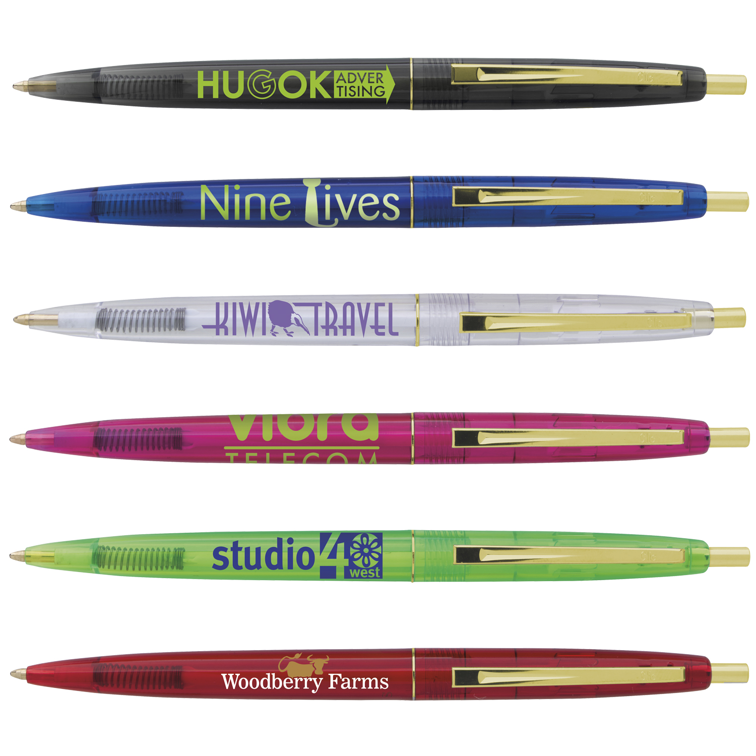 Classic Collection Clear Clic™ Gold Pen 38