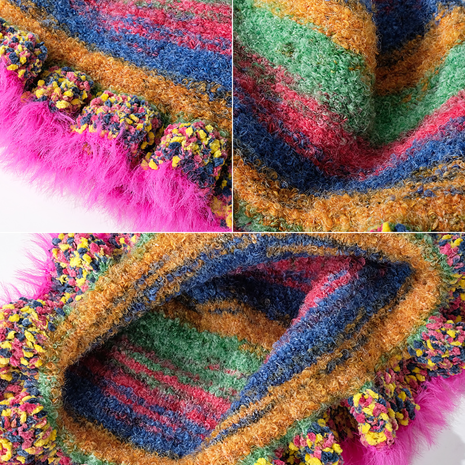 Colorful Knitted Hat 7