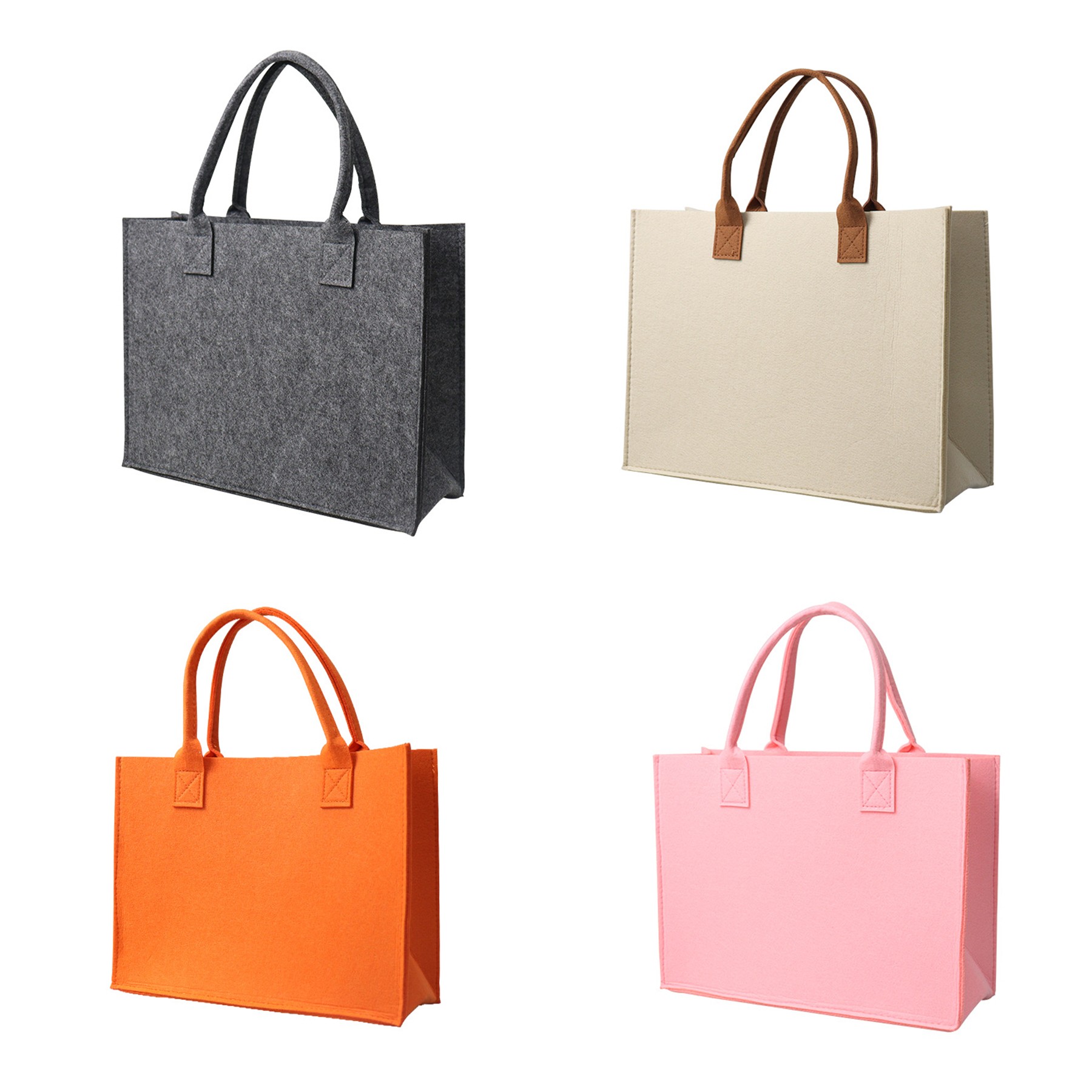 Versatile Felt Tote Bag 4
