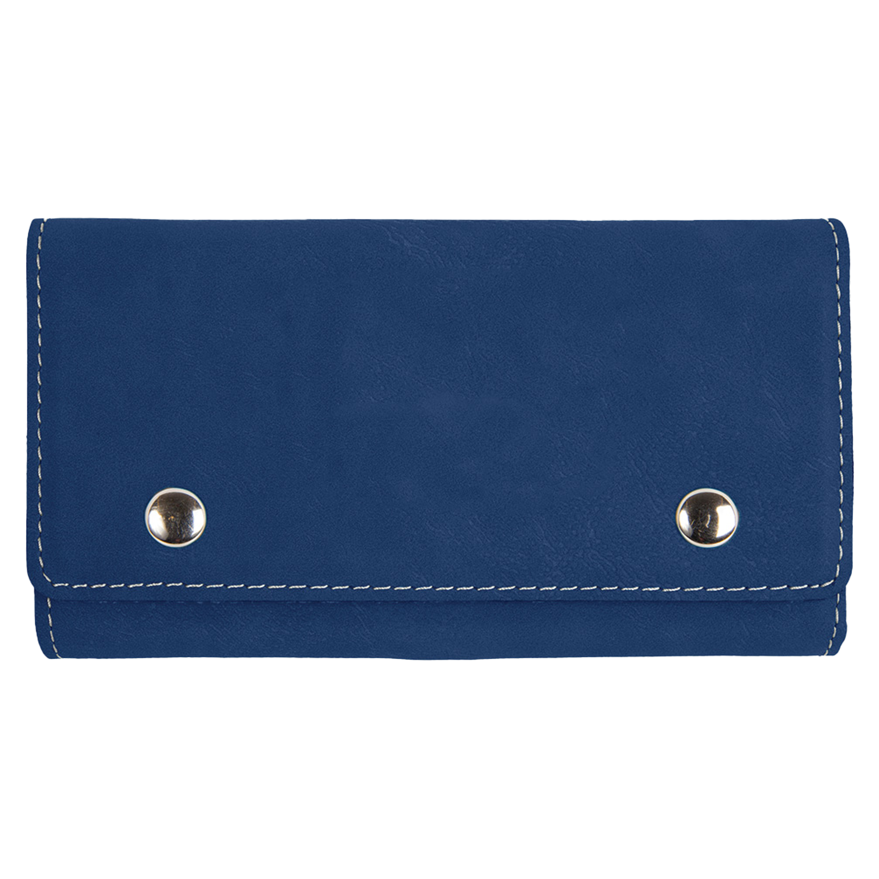Blue/Silver Leatherette Card & Dice Set 2