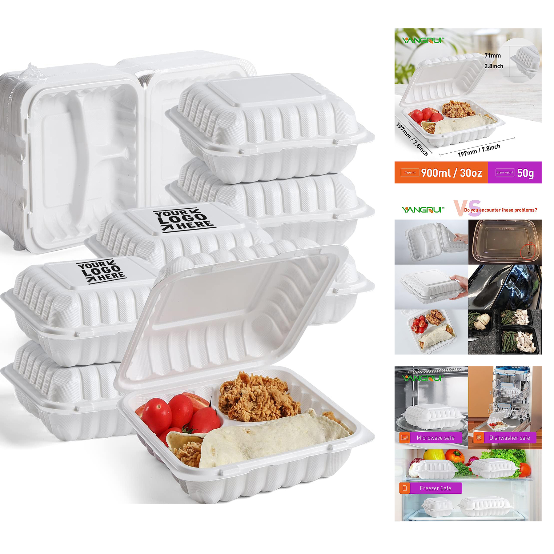 Clamshell Food Containers