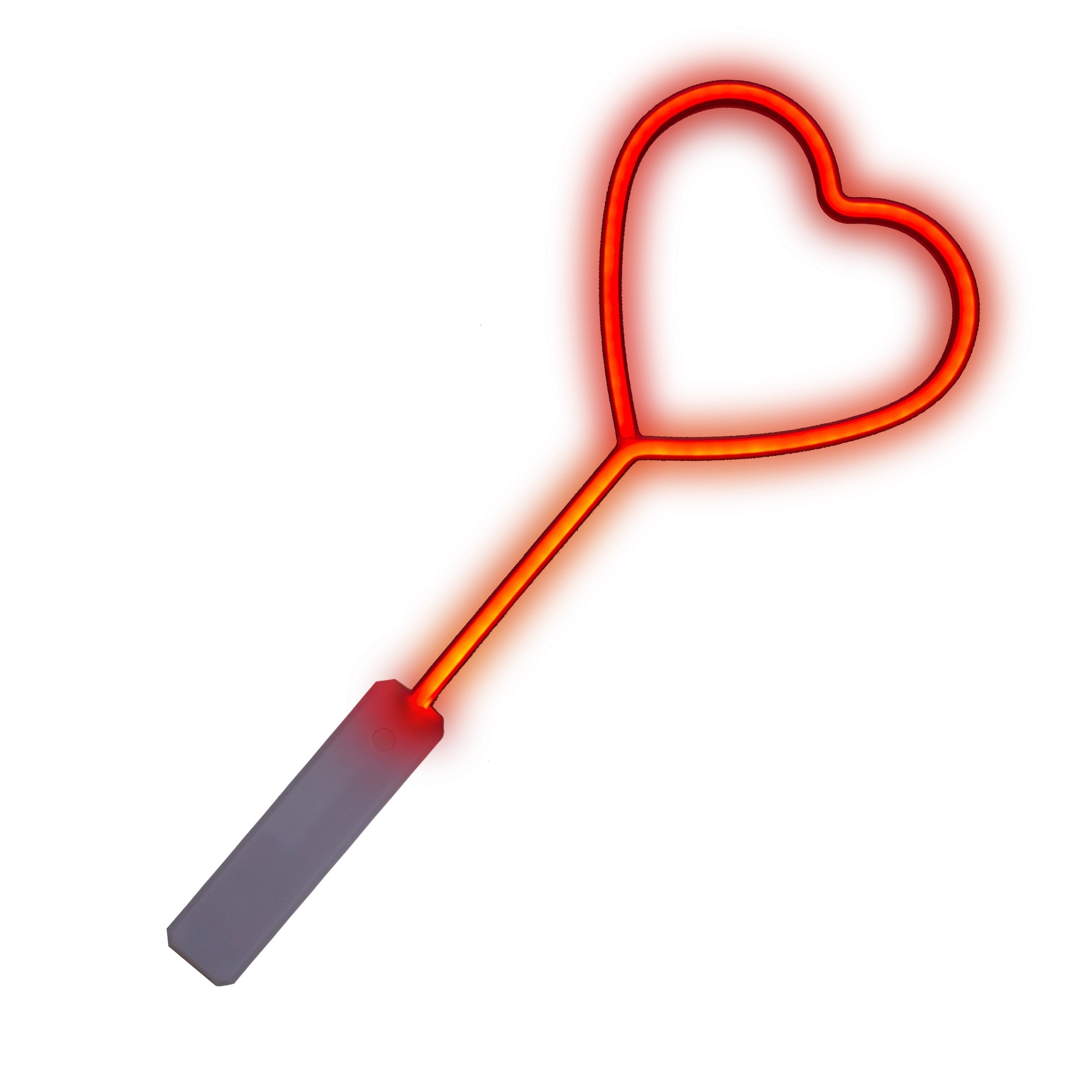 Red Heart Neon Wand 6