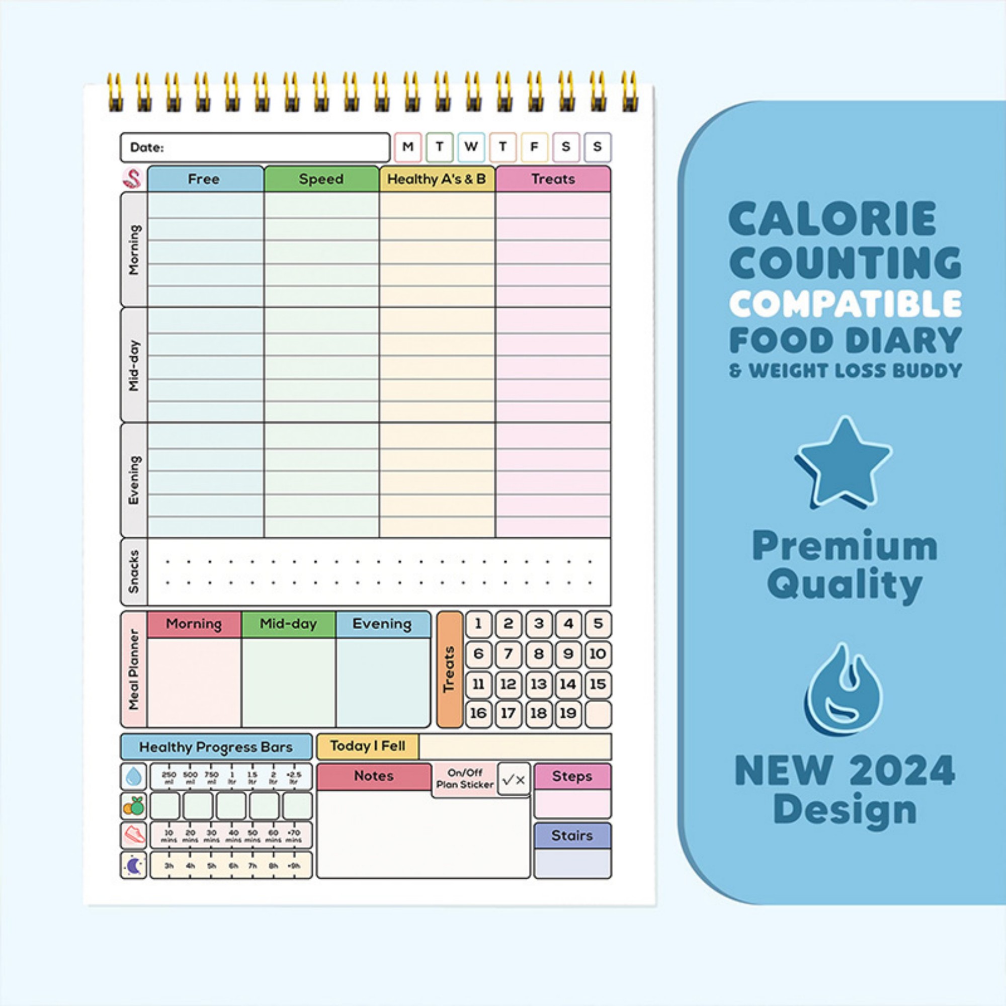 A5 50 Sheets Habit Tracker Notebooks 2