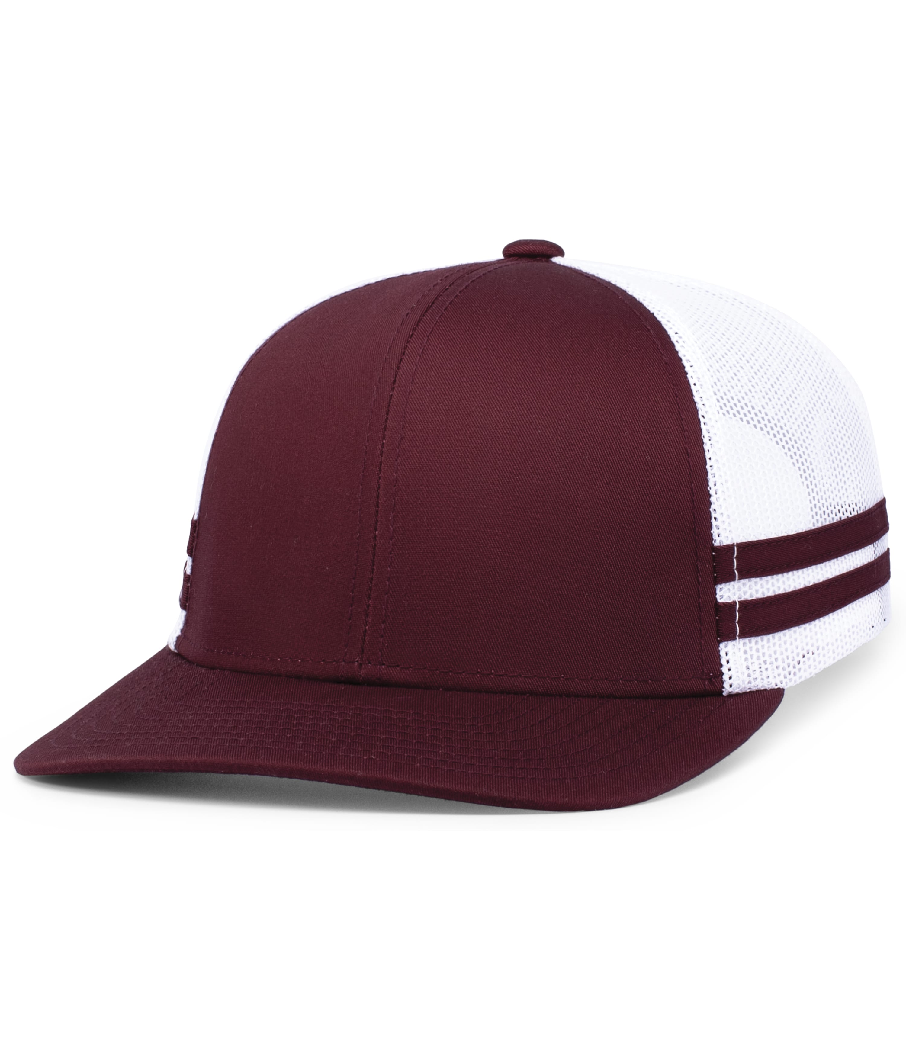 Low-Profile Stripe Trucker Cap 8